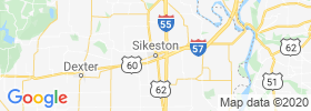 Sikeston map